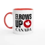 Elbows Up Canada Mug