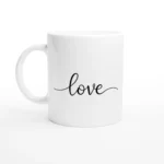 Love Word Mug