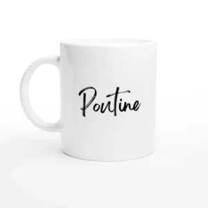 Poutine Word Mug