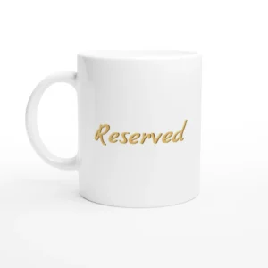 Reserved Word Mug