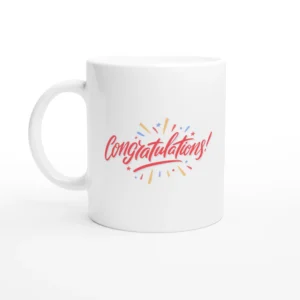 Congratulations Word Mug