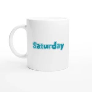 w2-7 Saturday Word Mug