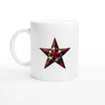 Tartan Star Mug