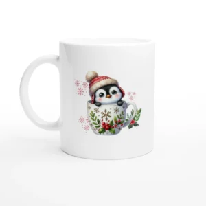 Teacup Penguin Mug