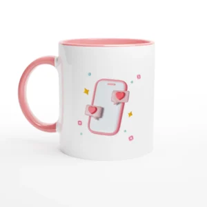 Romantic Text - Pink