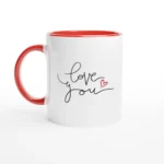Love You Ceramic Mug
