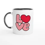 Love Bubble Ceramic Mug
