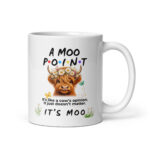 A Moo Point Highland Cow Ceramic Mug