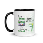 I Know My Sheet - Ceramic Coffee Mug with Colour | Office Workplace Humour