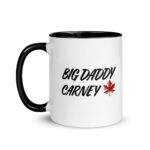 "Big Daddy Carney" Canadian Maple Leaf Two-Tone Ceramic Coffee Mug