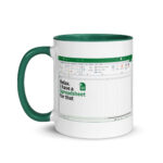 I Have A Spreadsheet For That - Ceramic Coffee Mug with Colour | Office Workplace Humour
