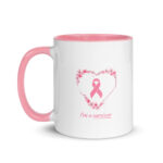 Cancer: I'm A Survivor - Glossy Ceramic Coffee Mug with Color