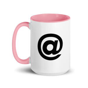 The Bold @ Coffee Mug with Color