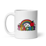 Best Teacher Ever - White Ceramic 2-image Coffee Mug