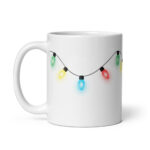 Christmas String Lights Mug – Glowing Multicoloured Bulbs