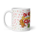 Sweet Merry Christmas Mug – Gingerbread, Candy Cane & Mittens