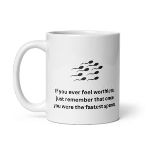 Once You Were The Fastest - White Glossy Ceramic Coffee Mug