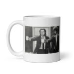 Gulp Fiction - White Glossy Ceramic Coffee Mug