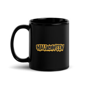 Halloween Black Glossy Mug