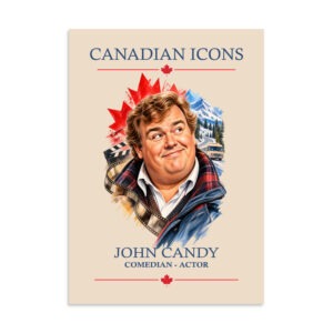 John Candy — Canadian Icons Art Print | Canadian Gift |