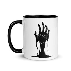 The Creepy Hand - Mug with Colour