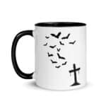 Bats in the Cemetery- Mug with Colour