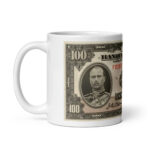 Banque du Canada $100 Bill (1935) - White Glossy Ceramic Money Wrap Mug