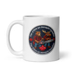 Fier d'être un mesquin Canadien - Mug Blanc Brillant