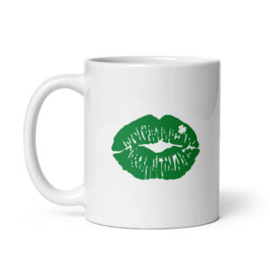 Irish Kiss - White glossy mug