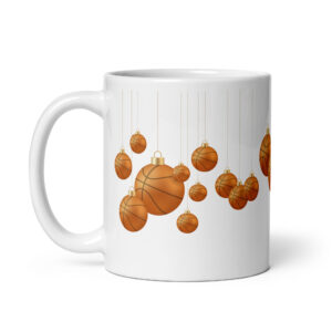 Basketball Christmas Mug – A Slam Dunk for the Holidays