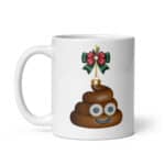 Emoji Christmas Ornament - White glossy mug