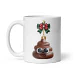 Emoji Christmas Ornament - White glossy mug