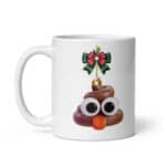 Emoji Christmas Ornament - White glossy mug