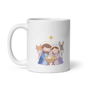 Sweet Nativity Christmas Mug – A Gentle Christmas Story
