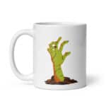 From the Grave  - White glossy mug