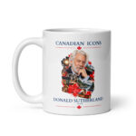 Donald Sutherland — Canadian Icons Ceramic Coffee Mug | Canadian Gift |