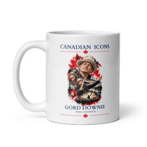 Gord Downie — Canadian Icons Ceramic Coffee Mug | Canadian Gift |