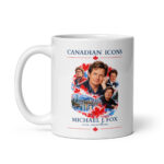 Michael J. Fox — Canadian Icons Ceramic Coffee Mug | Canadian Gift |