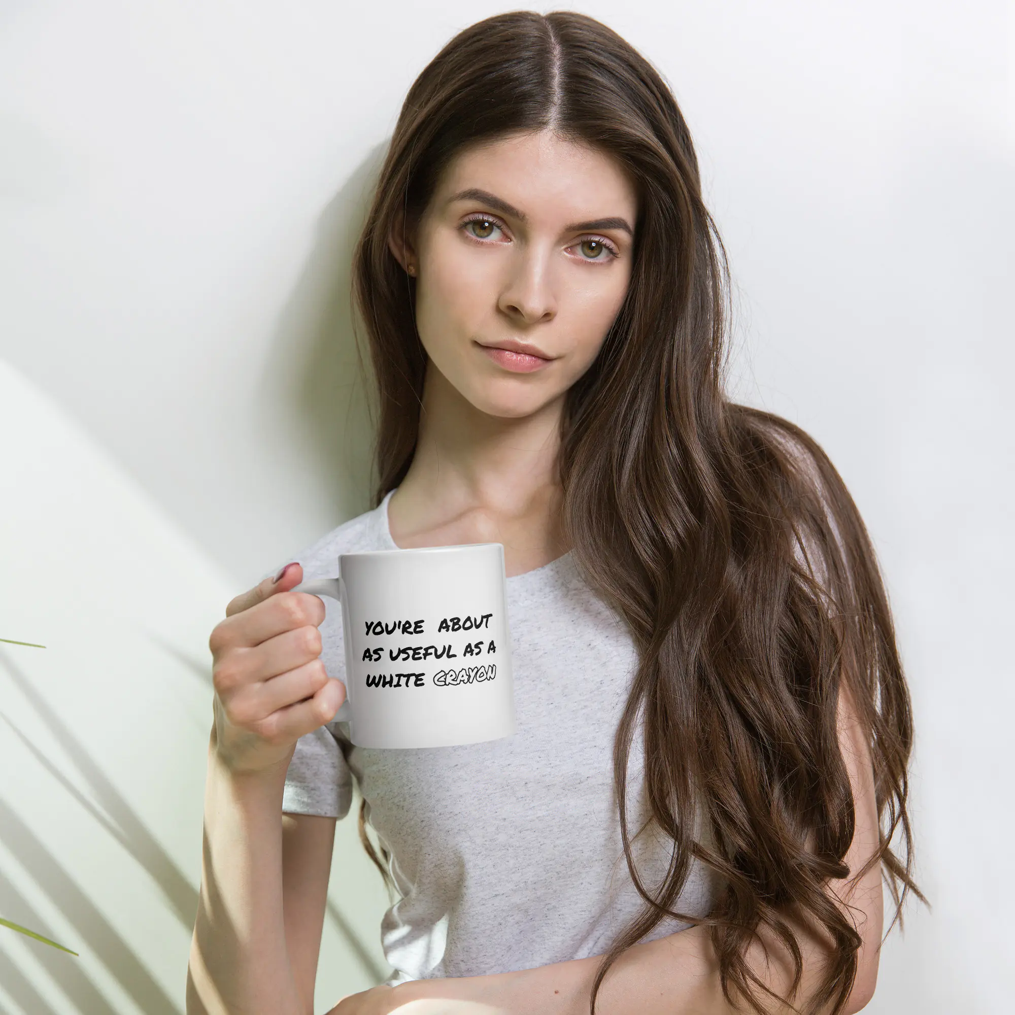 Funny Sarcastic Insult Mug – "Useful As A White Crayon" Coffee Cup - Image 10