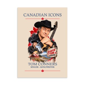 Tom Conners — Canadian Icons Art Poster | Canadian Gift |