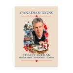 Stuart McLean — Canadian Icons Art Poster | Canadian Gift |