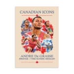 Andre De Grasse — Canadian Icons Art Poster | Canadian Gift |
